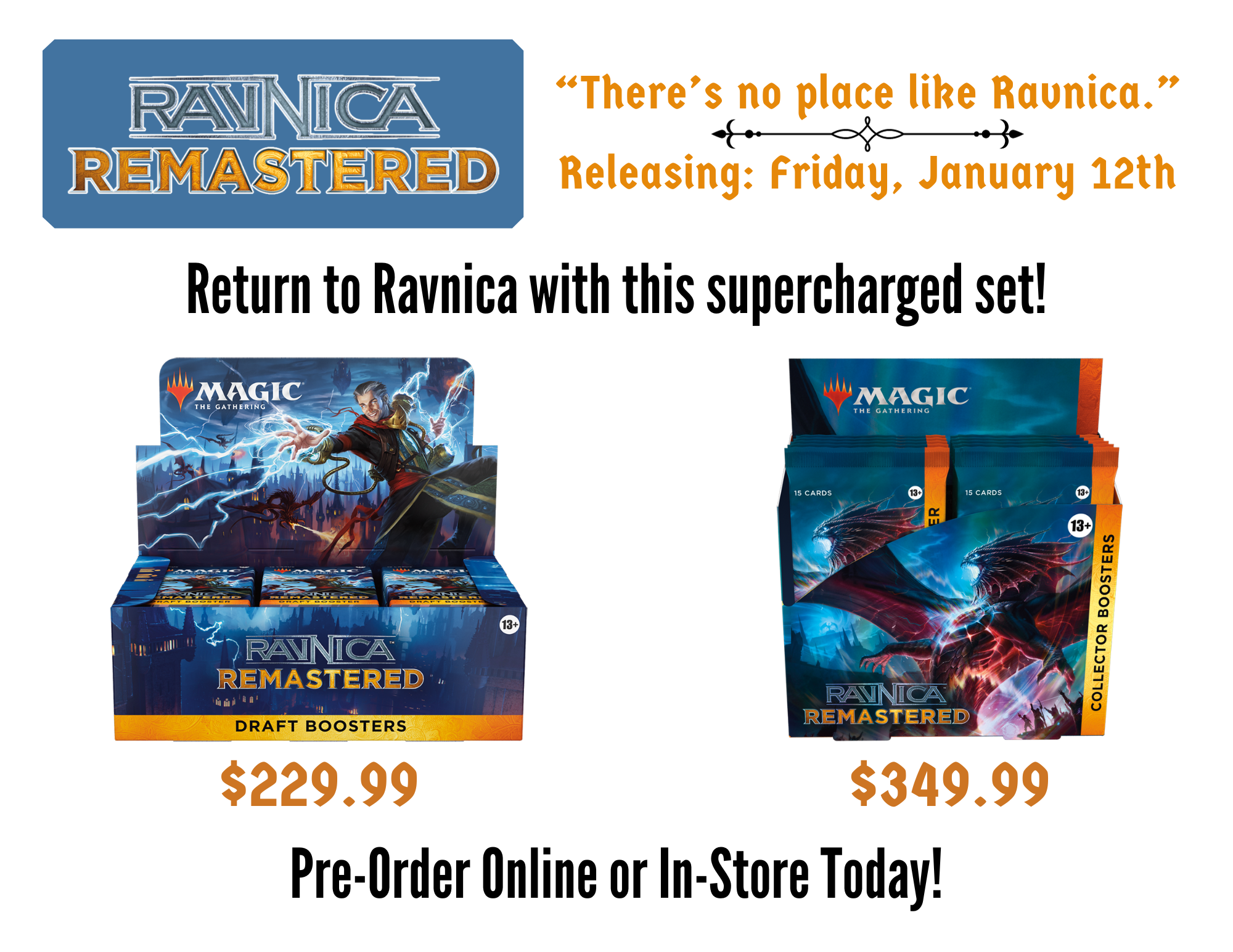 MTG - Ravnica Remastered - Booster Box Preorder! — Game Universe MTG - Ravnica Remastered - Booster Box Preorder! — Game Universe